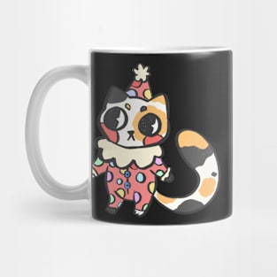 Clown Kitty Mug